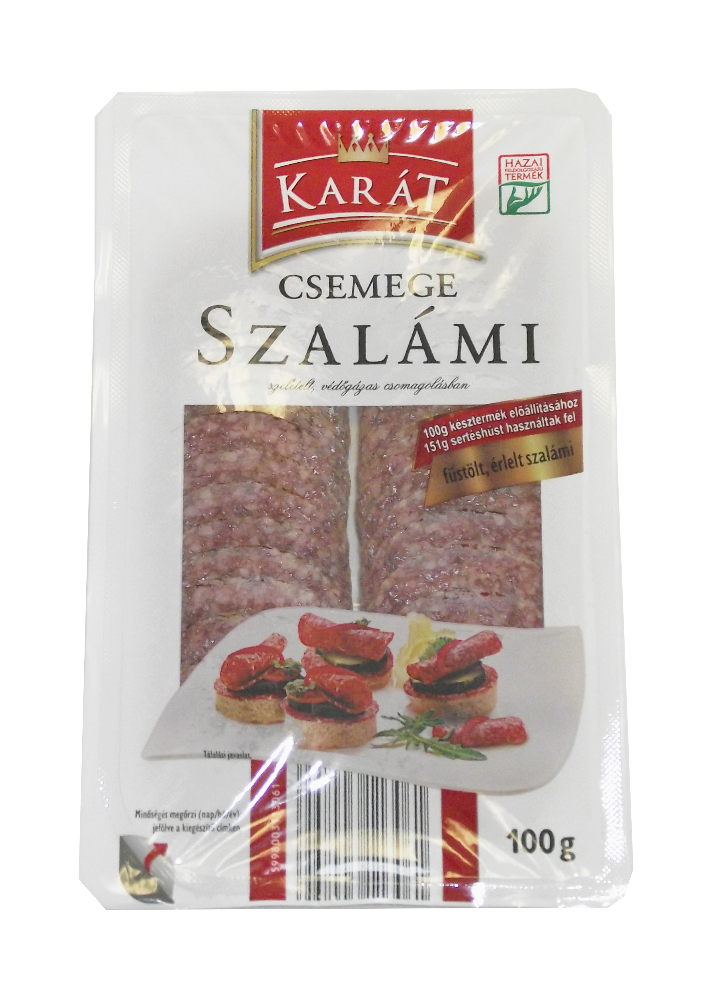 PENNY Karát Csemege szalámi szeletelt 100g